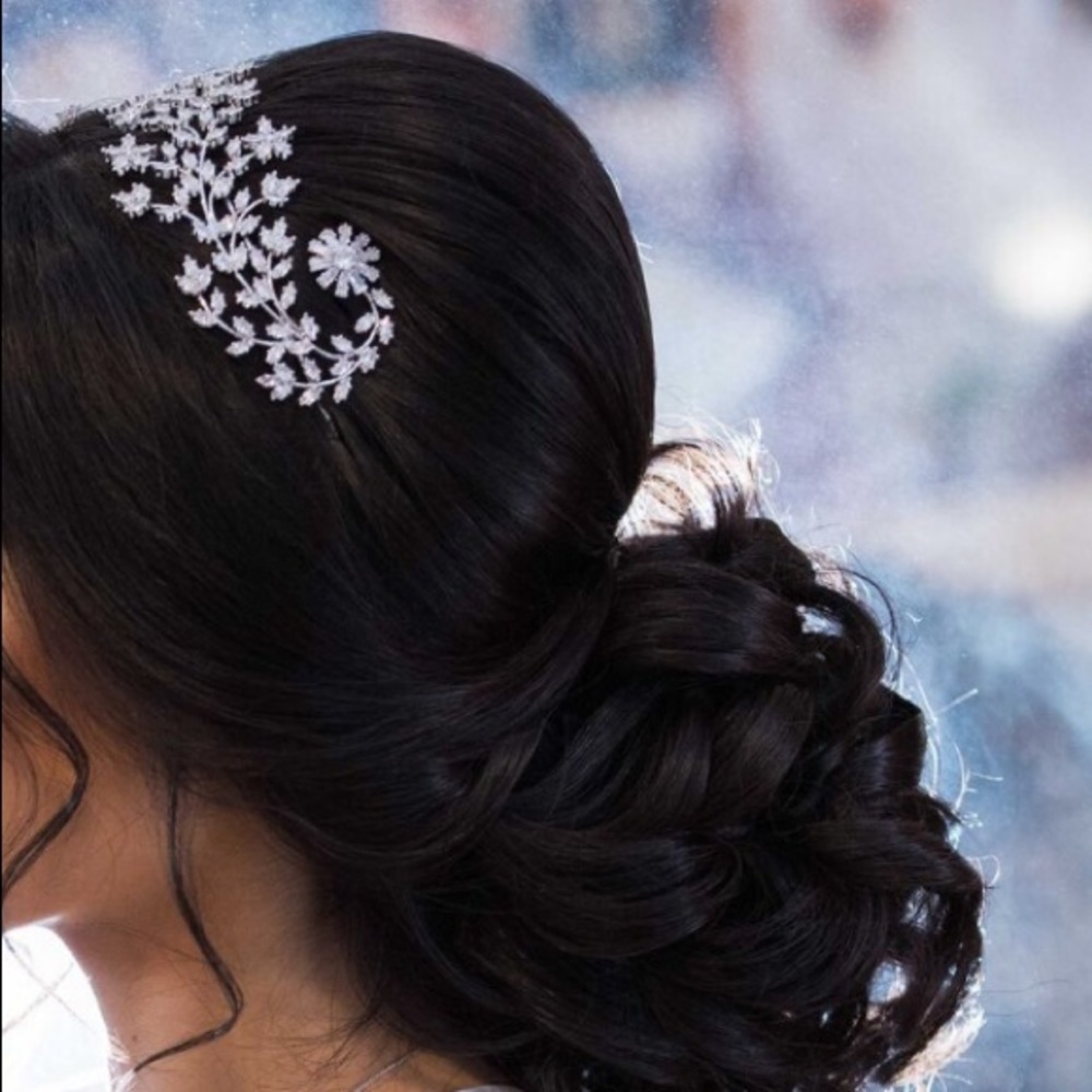 Beautifully detailed bridal headpiece